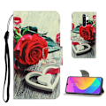Pikkukuva 1 / 2: Wonderland Xiaomi Redmi 9 Läppäkotelo - Rose Multicolor
