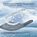 Miniatyrbillede 6 af 6: IMAK UX-5 Series iPhone 14 Plus Anti-fingerprint Flexible Phone Case Super Slim Anti-dust telefonbagcover - Transparent Transparent