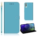 Miniatyrbillede 1 af 2: Mirror OnePlus Nord 2 5G Flip Etui - Blå Blue