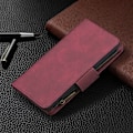 Pikkukuva 2 / 2: Premium Wallet Samsung Galaxy A01 kotelot - Viininpunainen Red