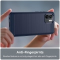 Miniatyrbillede 6 af 6: Carbon Flex Etui Xiaomi Redmi A1 - Blå Blue