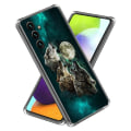 Pikkukuva 1 / 3: Deco Samsung Galaxy A34 5G Suojakotelo - Three Wolves Green