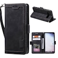 Miniatyrbillede 1 af 2: Surburbian Samsung Galaxy S10 flip etui - Sort Black