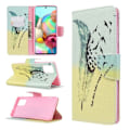 Miniatyrbillede 1 af 2: Wonderland Samsung Galaxy A71 etui – Fjer Multicolor