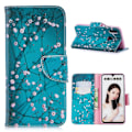 Pikkukuva 1 / 2: Wonderland Huawei P Smart 2019 kotelot - Puu ja Kukat Blue