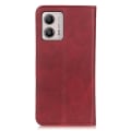 Pikkukuva 2 / 6: Lompakko-style Aitoa Nahkaa Läppäkotelo For Motorola Moto G23 / G13 / G23 - Punainen Red