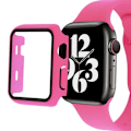 Miniatyrbild 1 av 2: Apple Watch Series 8 (41mm) simple cover with tempered glass - Rose Rosa
