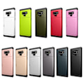 Miniatyrbillede 2 af 2: Samsung Galaxy Note9 beskyttelsesetui i hybrid materialer med indbygget kortholder - Sort Black