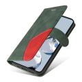 Miniatyrbild 3 av 6: Texturerat läder Motorola Edge 30 Fusion / Motorola Moto S30 Pro fodral med handledsband - Grön Grön