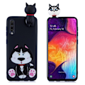 Miniatyrbild 1 av 2: Samsung Galaxy A50 3D Djur docka fodral - Hund multifärg