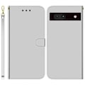 Miniatyrbild 1 av 2: Mirror Google Pixel 7a Flip Fodral - Silver Silvergrå