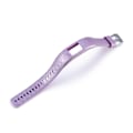 Miniatyrbillede 2 af 2: Garmin Vivofit 4 mønstret justerbar silikone urrem - lilla Auspicious Skyer Mønster Purple