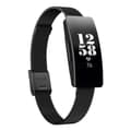 Fitbit Inspire / Inspire HR rustfritt stål ur band - Svart Black