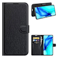 Miniatyrbillede 1 af 2: Classic Huawei P50 Pro Flip etui - Sort Black