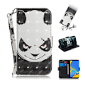 Miniatyrbild 1 av 2: Samsung Galaxy A9 (2018) mönstrat flipfodral i läder - Arg Panda multifärg
