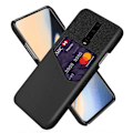 Miniatyrbillede 1 af 2: Bofink OnePlus 7 Pro Card cover - Sort Black