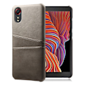 Pikkukuva 1 / 2: Dual Card Suojakotelo Samsung Galaxy Xcover 5 - Harmaa Silver grey
