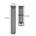 Pikkukuva 2 / 2: Xiaomi Mi Band 7 Pro silikoninen ranneke - Musta Black