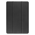 Miniatyrbillede 2 af 2: Tri-fold læderstativ-etui til Lenovo Tab M10 Plus (Gen 3) - Sort Black