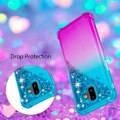 Miniatyrbillede 2 af 2: Samsung Galaxy J6 Plus (2018) gradient cover - cyanblå / lilla Multicolor
