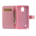 Pikkukuva 2 / 2: Moberg (Huulet & Leopardi) Samsung Galaxy Note 4 Nahkakotelo Multicolor