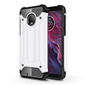 Pikkukuva 1 / 2: Motorola Moto G6 armor guard hybridikotelo - Valkoinen White