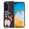 Miniatyrbillede 1 af 2: Imagine Huawei P40 Pro cover - kys min røv Multicolor