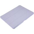 Miniatyrbillede 2 af 2: iPad Pro 12.9 (2018) / (2020) / (2021) / (2022) Drop Resistant Tri-fold stander etui Vegansk Læder and Flexible and Acrylic Tablet Slim Case stødsikke Purple