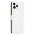 Miniatyrbillede 2 af 2: Rhombus mat iPhone 12 Pro Max flip etui - Hvid White