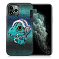Miniatyrbild 1 av 2: Nimmy Sött husdjur iPhone 11 Pro Max Broderat fodral - Grön Grön
