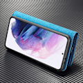 Pikkukuva 2 / 2: DG.MING Samsung Galaxy S21 Plus 2-in-1 lompakkokotelo - Sininen Blue