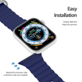 Miniatyrbild 3 av 6: DUX DUCIS Apple Watch Series 8 (41mm) klockarmband - Blå Blå