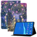 Miniatyrbillede 1 af 6: Samsung Galaxy Tab A8 10.5 (2021) læderetui med cool mønster - Gylden Drømmefanger Multicolor