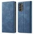 Miniatyrbillede 1 af 2: LC.IMEEKE Samsung Galaxy A73 flip etui - Blå Blue