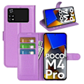 Miniatyrbillede 2 af 2: Klassisk Xiaomi Poco M4 Pro flip etui - Lilla Purple
