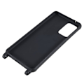 Pikkukuva 3 / 6: Ohut TPU-kotelo, jossa on mattapinta ja säädettävä hihna Samsung Galaxy A52s 5G / A52 5G / A52 - Musta Black