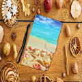 Miniatyrbillede 2 af 2: Wonderland Xiaomi Redmi 9C Flip etui - Strand Multicolor