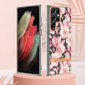 Miniatyrbillede 2 af 2: Supertyndt og slidstærkt softcover til Samsung Galaxy S22 Ultra - Lyserød Gardenia Pink