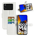 Miniatyrbillede 2 af 2: Klassisk Xiaomi Poco M4 Pro flip etui - Hvid White