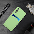 Pikkukuva 2 / 2: Card Holder Suojakuori For Samsung Galaxy S21 FE - Vihreä Green