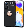Pikkukuva 1 / 2: Ringo Xiaomi Redmi Note 11S 5G / Xiaomi Redmi Note 11 Pro suojakotelo - Musta / Ruusukulta Black