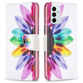 Pikkukuva 1 / 2: Wonderland Samsung Galaxy M23 flip kuoret - Auringonkukka Multicolor