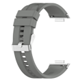 Pikkukuva 1 / 2: Huawei Watch Fit 2 silikoninen ranneke - Harmaa Silver grey