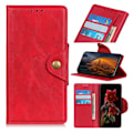 Miniatyrbillede 1 af 2: Alpha iPhone 11 Pro læder flip etui - Rød Red