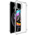 Miniatyrbillede 1 af 2: IMAK Airbag Cover til Motorola Edge 20 Lite - Transparent Transparent