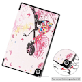 Miniatyrbillede 4 af 6: Lenovo Tab M10 HD Gen 2 tri-fold mønster læder flip etui - Skønhed Pink