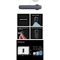 Miniatyrbillede 2 af 2: Insta360 One X2 skærmbeskyttelse af hærdet glas Transparent
