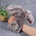 Miniatyrbild 2 av 2: Fluffy Rabbit Samsung Galaxy A50 skal - Rosa Rosa