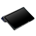 Pikkukuva 2 / 2: Samsung Galaxy Tab A 10.1 (2019) kolminkertainen nahkakotelo - Tummansininen Blue