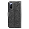 Pikkukuva 2 / 2: Classic Sony Xperia 10 IV flip kuoret - Musta Black